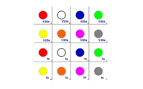 Color vision test